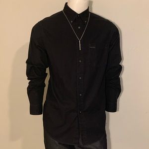 CALVIN KLEIN Jeans Men’s Casual Button Down Shirt Medium